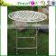 Cheap Price Antique White Round Outdoor Table For Garden Patio J29M TS05 X11 PL08-5057