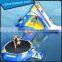 0.9mm pvc tarpaulin inflatable aqua trampoline, bouncer for water sports