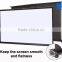 2016 hot selling Easy Use Table Screen fashion design low cost projection screen