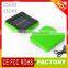 2016 new arrival window paste high effciency solar charging power bank solar energy