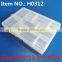 H0312 20.5*13.5*3.8Cm Plastic Box Fishing Tackle Box