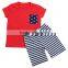 Baby boy clothing sets patriotic two pieces toddler boy clothes set children summer clothing sets