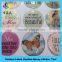 fancy epoxy letter shape sticker for scrapbook