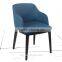TDSM-43 QVB HANGZHOU JIANDE TONGDA BIRCH WOOD LEG PU LEAHTER SEATING AND BACK SIDE DINING CHAIR