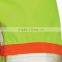 Polyester Inner Polyester Mesh Contrasting Trim with Back X Pattern Safety Hi Vis Workwear