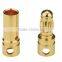 3.5mm banana plug and socket gold connector banana plug