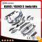 GLE63 body kits fit for MB GLE-class GLE300 GLE350 GLE400 GLE450 to GLE63 SUV style body kits for GLE