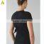 women blank fashion new trend style black t shirt