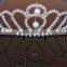 Factory wholesale Crystal pearl princess headband tiara for girls