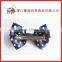 2015 hot sale ribbon hair bow with barrette for girls decoration