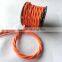 Orange 2/3 core Twisted pair Cotton Covered Braided Electric Wire