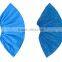 3grams blue disposable printed plastic overshoes