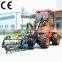 Chinese avant wheel loader with small size hydrostatic loader hot sale