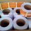 China hot custom printing satin paper roll sticker