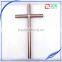 Copper Bar Inlayed Wooden Religious Cross