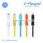 Aluminium 2 IN 1 Micro USB+ 8 Pin Sync USB Data Cable for IPhone and Android Phone
