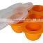 Wholesale BPA free FDA food grade non stick 7 cups silicone ice cube trays for baby food