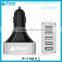 2015 New ProductMobile Phone Accessories CE FCC ROHS 5 USB Car Charger for Laptop