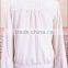 newest fashion girls pig suede jacket dyed color with square shaped hole
