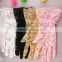 2016 women's fashion summer sunscreen sexy Black lace gloves lady's anti-uv short driving gloves