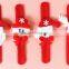 Promotional christmas slap bracelet, Novelty Christmas gifts Wrist Decorative bracelet, wristband, bangle