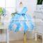 2016 latest fashion kids dress flower dress party frock for girls