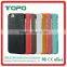 Leather wrapped plastic case Genuine Leather credit Card quality crocodile pattern hard mobile phone cases for iPhone 6 6s plus