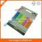 PET sticky tabs,PET sticky laber ,plastic sticky notes