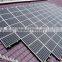 Solar tile roof mounting structure