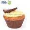 Confetti Colors Silicone Baking Cups - Set of 12 Reusable Muffin/Cupcake Liners in Festive Colors