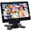 Cheap widescreen Stand-alone 7/9 inch tft lcd color tv monitor with touch button
