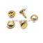 Small Metal Brass Push Leather Rivet For Hangbags