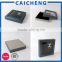 China manufacturer black carton paper box with PVC window