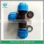 Manufacturer Quality Equal Tee Compression PP Pipe Fitting