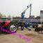 Forest equipment tractor wood trailer