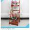 Garden Wood Folding Flower Pot Shelf / Flower Shelf Rack / Plant Stand