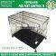 Haierc Factory Folding Metal Dog Cage Stainless Steel Dog Cage
