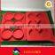 Silicone Burger Press 8 in 1 with recipeby Bear Grillware Molds 0.25 Pound Burgers