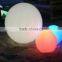 mood ball light/remote control RGBW color change wireless led ball