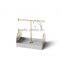 Tonvic 4 Tiers Rotating Iron Jewelry Holder Jewelry Display Stand Organizer