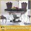 Cheap marble top dining table set made in China