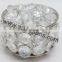 Crystal jewelry box, Round jewelry box