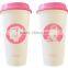 2017 hot new item PP 473ml plastic stabucks cup for sale