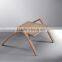 Modern Rattan Sun Lounger With Aluminium Frame