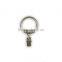 ID30mm & OD37mm Rod Ring With Clip Hanging / A Ring With A Clip / Iron Curtain Ring With Clip
