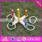 2016 hot sale baby wooden ring toss,top fashion kids wooden ring toss,high quality children wooden ring toss W01A162