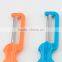 Plastic Flat Handle Stainless Steel Blade Vegetable Peeler