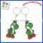 Gift silicone keychain cute cartoon comic key chain new
