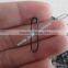 Knitting Stitch Marking Crochet 22mm Black French Metal Loop Pin