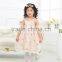 Newest Design Sling Fashion Kids Party Wear Girl Dress Baby Floral Backless Dress